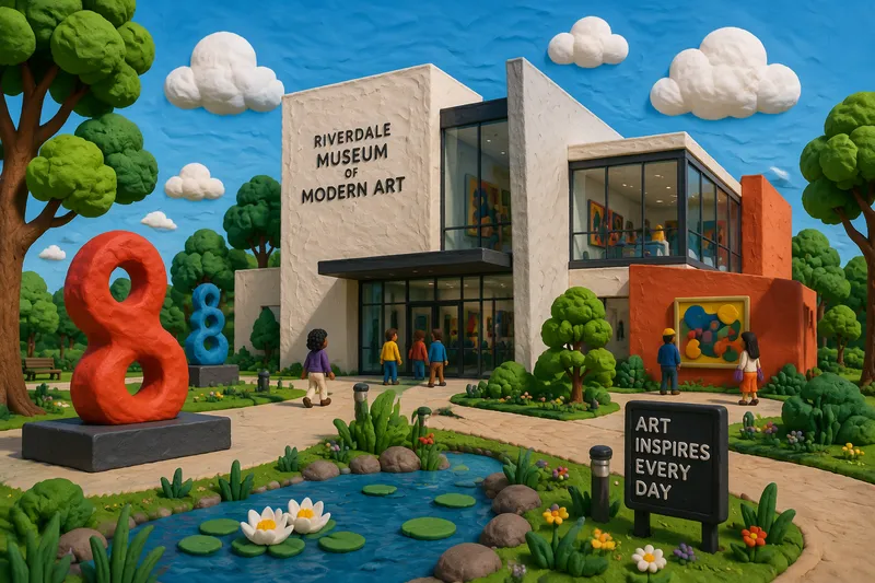 Buffalo AKG Art Museumin moderni arkkitehtuuri
