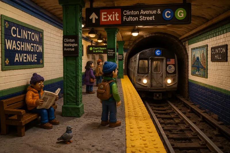 New Yorkin metrolaituri Brooklynissa