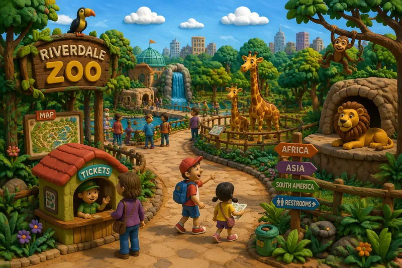 Queensin eläintarha Flushing Meadows-Corona Parkissa Queensin eläintarha Flushing Meadows-Corona Parkissa