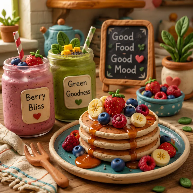 Marjaisia lettuja ja raikkaita smoothieita